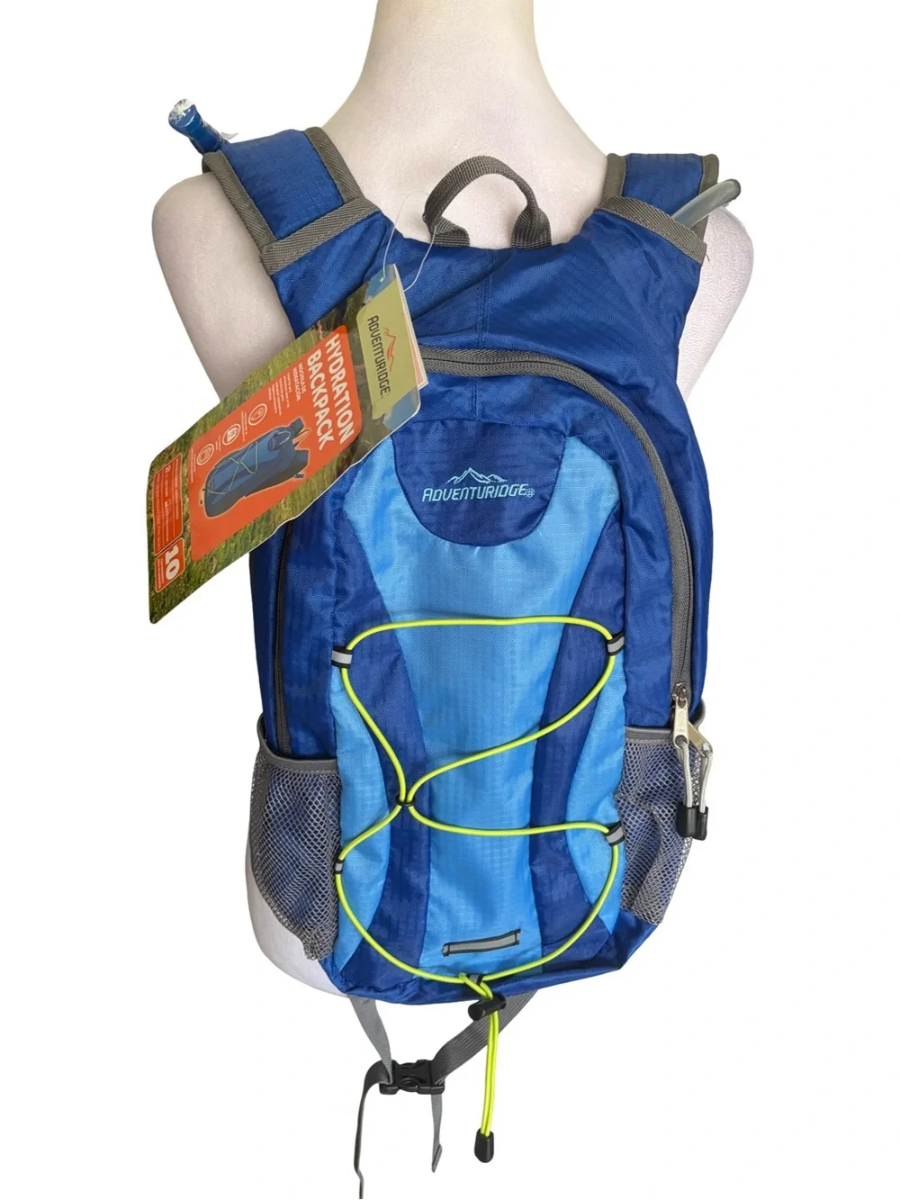 Adventuridge Hydration Backpack 2L Blue Hiking Pack NWT